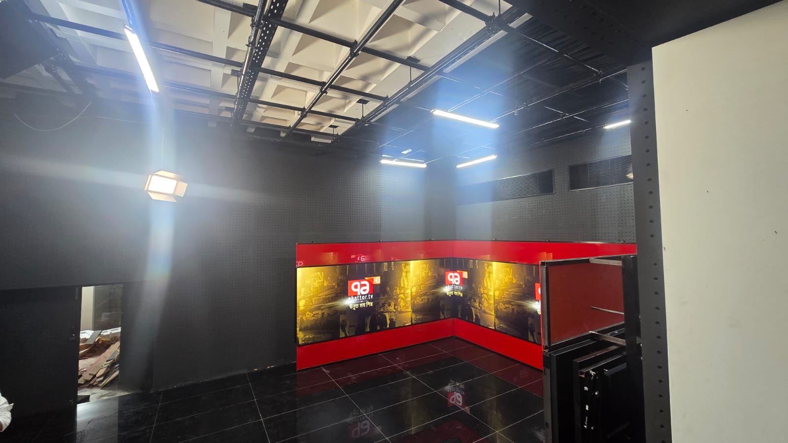 Ekattor TV Studio Setup