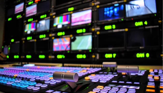 Broadcast control console