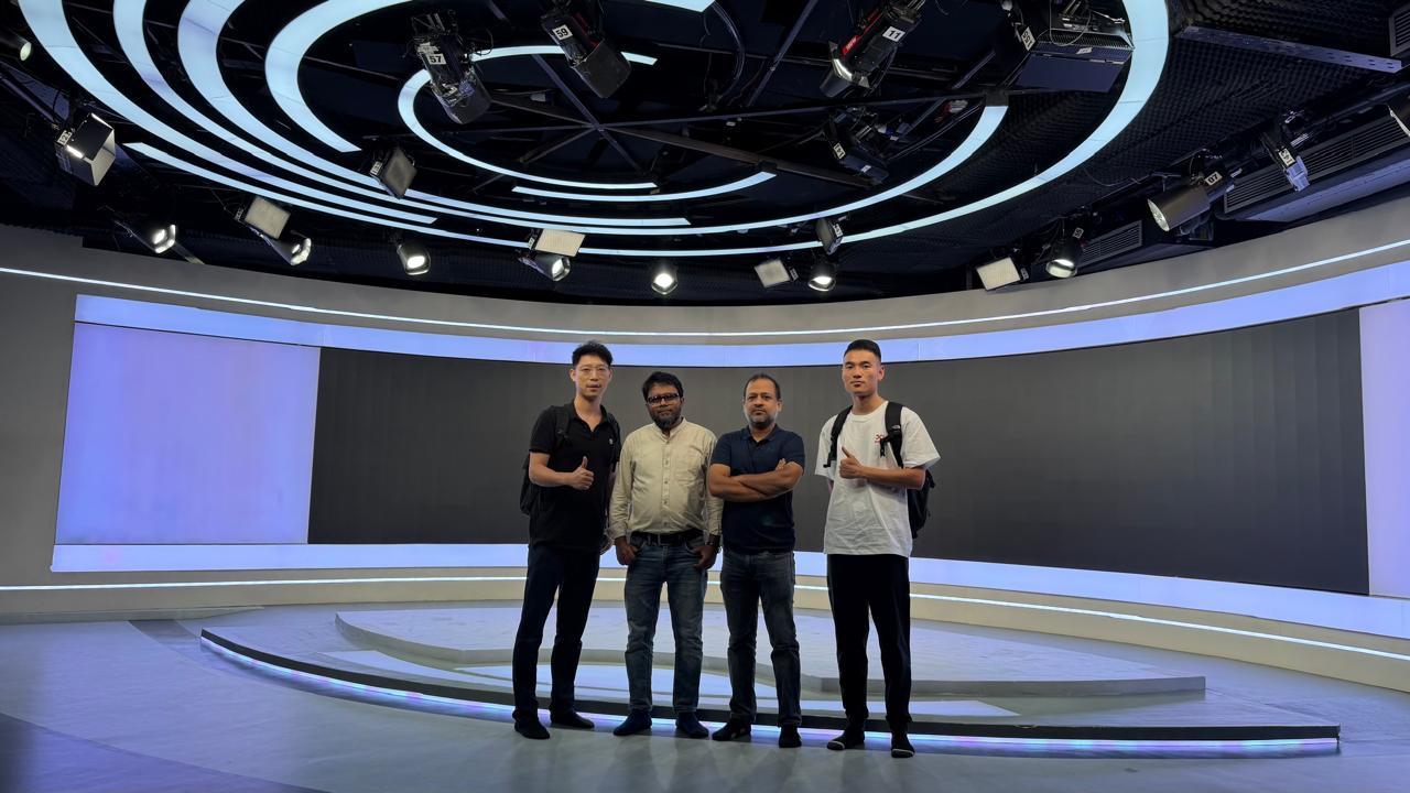 Live production studio